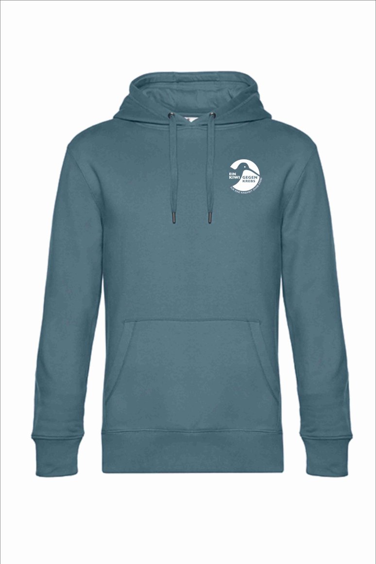 Ein Kiwi gegen Krebs Hoodie, Logo klein